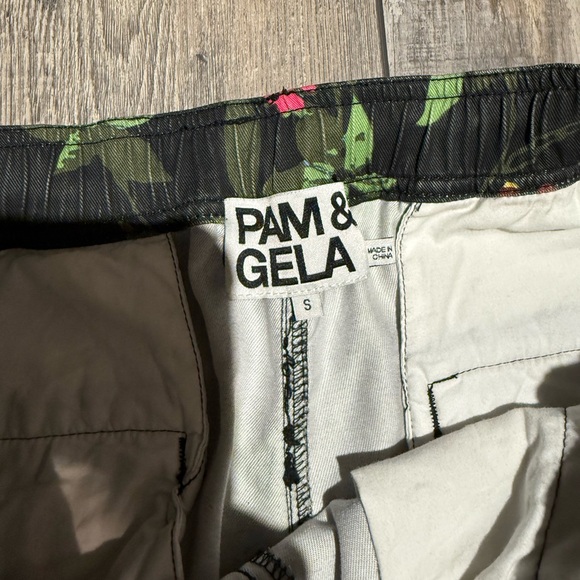 Pam & Gela vintage drawstring pants. Size small. Pre-owned - Picture 3 of 8